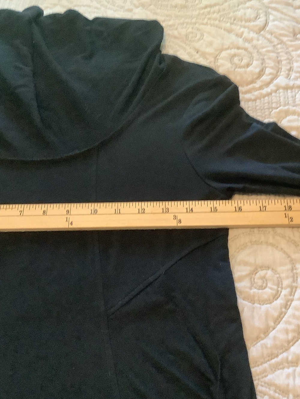 Kensie Black Long-Sleeve Cowl Neck Dress - Picture 6 of 10